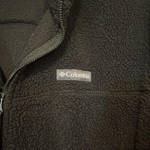 Women's Columbia 2X fuzzy jacket - Picture 2 of 5